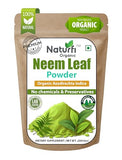 100% Pure & Natural Neem Leaves Powder – 200 Gm / 7 Oz | Sun-Dried & Steamless | Organic Skincare & Wellness