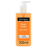 Neutrogena Deep Clean Gel Face Wash - Brightens & Clarifies Dull Skin, 200ml