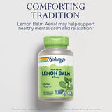 Solaray Lemon Balm: Calming & Relaxing Herbal Supplement