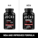 Jocko Fuel Test Booster for Men - Natural Endurance, Stamina, & Strength Booster - Muscle Builder for Men & Nitric Oxide Support with Ginger Root, Shilajit, & Tongkat Ali, 120ct (30 Servings)