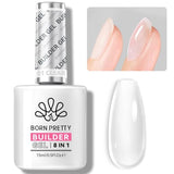 BORN PRETTY 8-in-1 Clear Builder Gel for Nails - 15ml Bottle