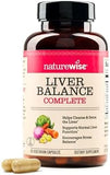 NatureWise Liver Detox & Cleanse Supplement - Triple Repair Formula for Toxin Removal