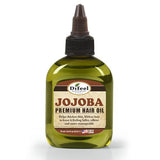 Difeel Premium Jojoba Oil for Hair - Natural Hair Oil for Hydration & Shine - 2.5oz