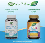 Nature's Way Kids Cool, Calm & Collected Gummies for Ages 8 and Over, Grape Flavored, 40 Gummies