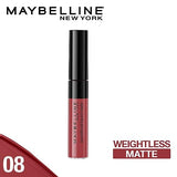 Maybelline New York Sensational Liquid Matte Lipstick - 08 Sensationally Me | Highly Pigmented & Long-Lasting