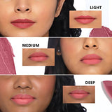 Plum Matterrific Lipstick - Highly Pigmented, Nourishing & 100% Vegan - Pull Me Roser - 121 (Rose Pink Nude)