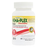 Nature's Plus Hema-Plex Mixed Berry Chewable Iron Supplement - 60 Count