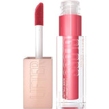 Maybelline Lifter Gloss - Hydrating Lip Gloss with Hyaluronic Acid - Heat, Raspberry Neutral - 0.18 oz