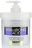 Advanced Clinicals Hyaluronic Acid Anti-Aging Cream: Hydrate & Plump Your Skin