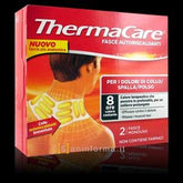 ThermaCare Neck Heat Wraps - Therapeutic Self-Heating Patches for Neck Pain Relief, 2 Pieces Promo