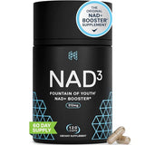 HPN Supplements NAD3 NAD+ Booster - 311mg, 120 Capsules (2 Month Supply)