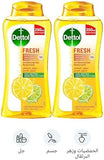 Dettol Fresh Anti-Bacterial Body Wash Twin Pack (Citrus & Orange Blossom)
