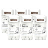 Ivory Aluminum Free Deodorant - Hint of Coconut (6 Pack)