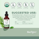 MaryRuth Organics Organic Holy Basil Leaf Liquid Drops (30ml) - Adaptogen Support