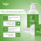 BAKE Body Lotion SPF 30 - Bumpy Skin Treatment, 10% AHA + 2% BHA Exfoliating Lotion, 200ml Unisex 200 ml (Pack of 1)