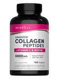 NeoCell Super Collagen Peptides, Vitamin C & Biotin - 180 Tablets (Hair, Skin, Nail Support)