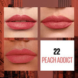 Maybelline New York Sensational Liquid Matte Lipstick - Peach Addict - 7ml