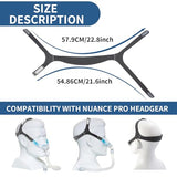 CPAP Headgear Replacement for Philips Respironics Nuance Pro - Premium Strap