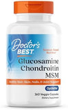 Doctor's Best, Glucosamine Chondroitin MSM, 360 Veggie Capsules