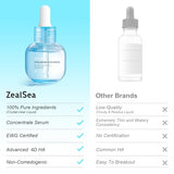 ZealSea Hyaluronic Acid Serum for Sensitive Skin - 2% Vitamin B5 Face Care
