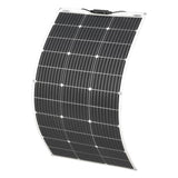100W High Efficiency Flexible Solar Panel - Portable Hydrogen System for Boats & Camping
