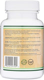 PQQ Supplement - 20mg, 60 Capsules (Pyrroloquinoline Quinone) Promotes Mitochondria ATP Coenzyme Levels, Energy Optimizer and Sleep Support (Non-GMO, Gluten Free, Vegan Safe) by Double Wood