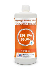 SPI 99.9% Isopropyl Alcohol (IPA) - High Purity Solvent (1000 ml)