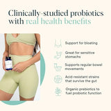 Ora Organic Probiotics and Prebiotics Capsules | Raw Vegan, Gluten, Dairy & Soy Free, 30 Day Supply