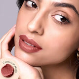 Mamaearth Moisture Matte Long Stay Lipstick - 01 Carnation Nude – 2g | With Avocado Oil & Vitamin E | 12-Hour Stay, Smudge-Proof & Non-Drying