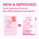 numbuzin No.2 Rose PDRN Collagen Plumping Sheet Mask – Hydrating & Firming Korean Face Mask for Brighter, Youthful Skin (Pack of 5)