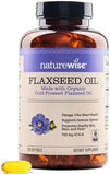 NatureWise, Flaxseed Oil, 120 Softgels
