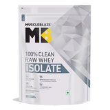 MuscleBlaze Whey Isolate 2000g (4.4 lb) - Unflavored Premium Protein