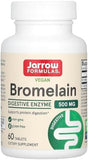 Jarrow Formulas Bromelain 1000 GDU Enzyme 60 Tablets Healthy Inflammation Support