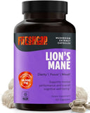 FreshCap Lion's Mane Mushroom Supplement - Natural Nootropic for Brain Health, Cognition and Mood