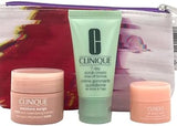 Clinique 3-Pc Skincare Essentials Set: Scrub, Moisture, Eye Cream