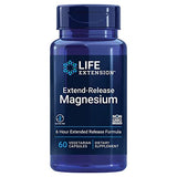 Magnesium Extended Release Capsules, 60 Vegetarian, Life Extension Support
