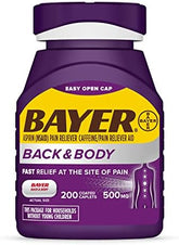Bayer Back & Body Extra Strength Aspirin 500mg