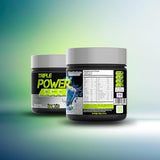 Laperva Triple Power Pre-Workout - Explosive Energy & Muscle Growth (Blue Raspberry, 30 Servings)