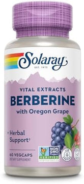 Solaray Berberine Root Extract - 60 Vegan Capsules