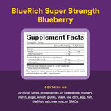 Natural Factors, BlueRich, Super Strength Blueberry Concentrate, 500 mg, 90 Softgels