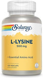 Solaray L-Lysine 500mg - 120 VegCaps