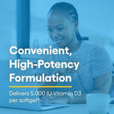 Natural Factors Vitamin D3 5000 IU - 240 Softgels (Multi-Pack)