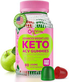 Keto Acv Gummies for Advanced Weight Loss, Apple Cider Vinegar Supplement with B12 - Gluten-Free, Vegan, Boost Metabolism and Energy, Support Digestive Health