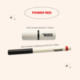 Makeup By Mario Mario's Lip Lift Kit - Power Red: Alicia Lipstick & Niels Lip Pencil