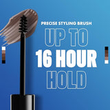 NYX Professional Makeup The Brow Glue Instant Brow Styler, Black - All-Day Brow Hold