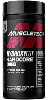 Muscletech Hydroxycut Hardcore Elite Weight Lose 100 Rapid-Release Thermo Caps