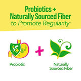 Culturelle Kids Probiotic + Fiber Packets - Digestive & Immune Support for Ages 3+ - 60 Count