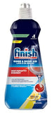 Finish Dishwasher Rinse & Shine Aid (Lemon Scent, 400ml) - Spot Prevention & Fast Drying