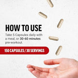 Force Factor, L-Arginine, 3,000 mg, 150 Capsules (600 mg per Capsule)