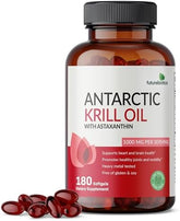 Futurebiotics, Antarctic Krill Oil with Astaxanthin, 1,000 mg, 180 Softgels (500 mg Per Softgel)